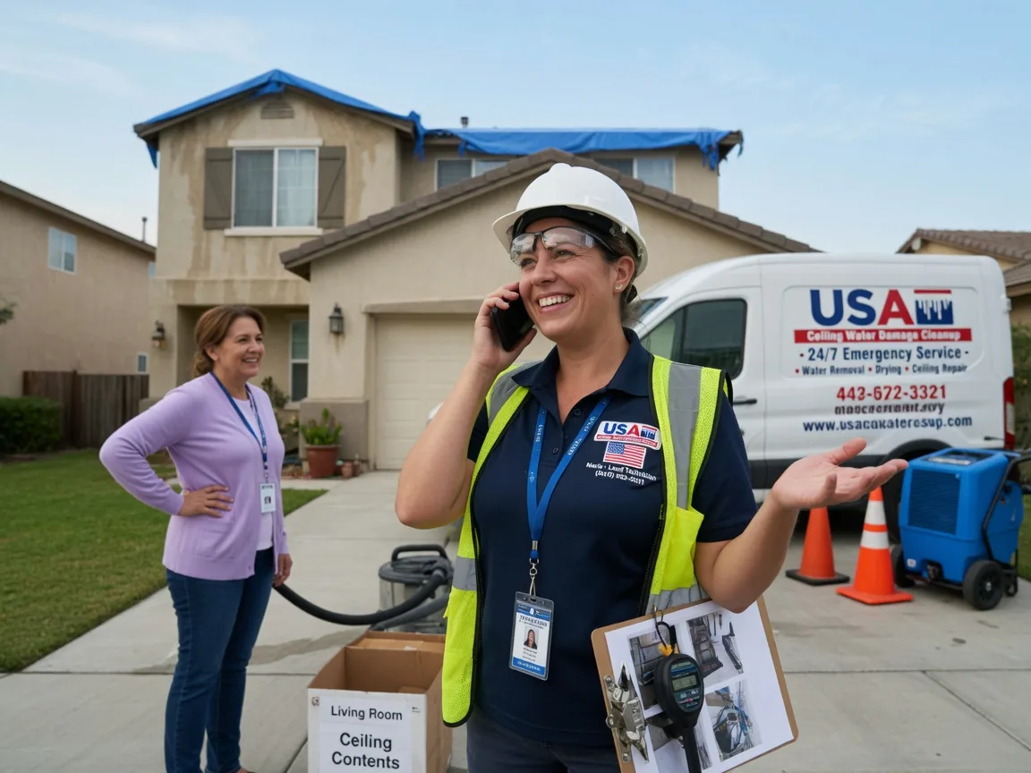 Ceiling Water Damage Restoration Bellflower, IL FAQs
